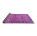 Sideview of Oriental Purple Industrial Rug, urb1493pur