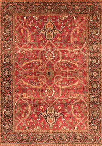 Oriental Orange Industrial Rug, urb1493org