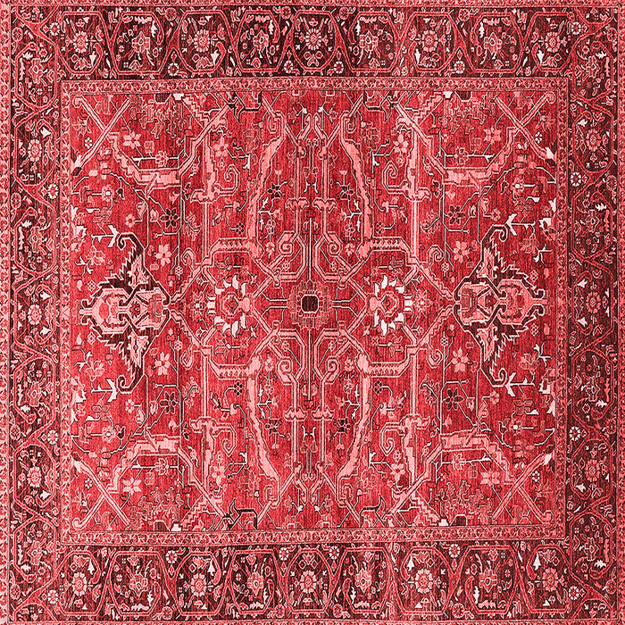 Oriental Red Industrial Rug, urb1493red