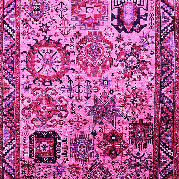 Oriental Pink Industrial Rug, urb1494pnk