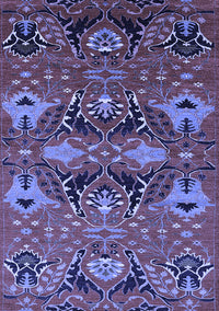 Oriental Blue Industrial Rug, urb1495blu