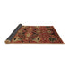 Sideview of Oriental Brown Industrial Rug, urb1495brn