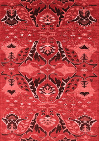 Oriental Red Industrial Rug, urb1495red