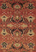 Oriental Brown Industrial Rug, urb1495brn