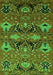 Oriental Green Industrial Rug, urb1495grn