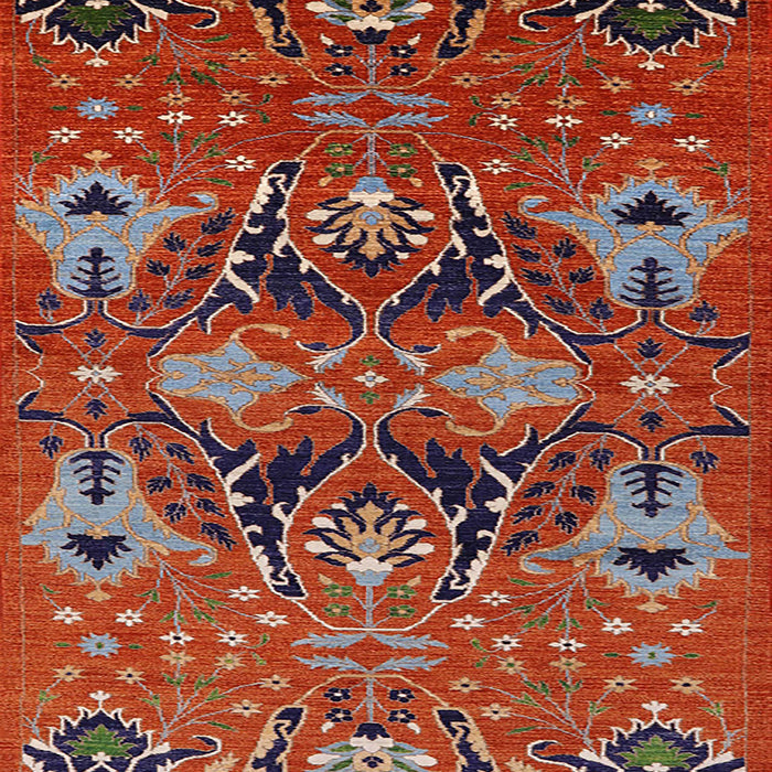 Machine Washable Industrial Modern Copper Red Pink Rug, wshurb1495