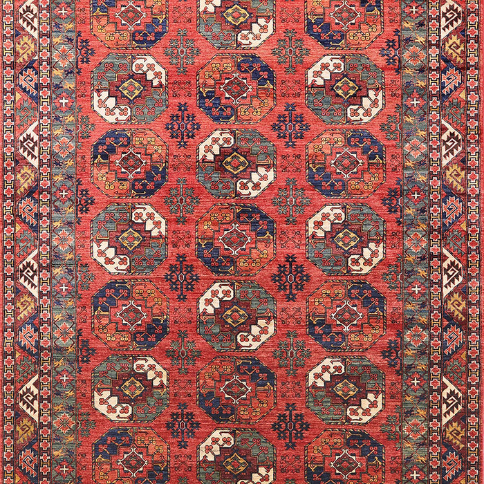 Mid-Century Modern Red Oriental Rug, urb1496