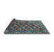 Sideview of Oriental Light Blue Industrial Rug, urb1496lblu