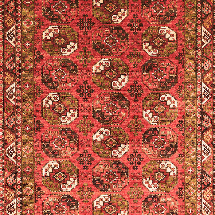 Oriental Orange Industrial Rug, urb1496org