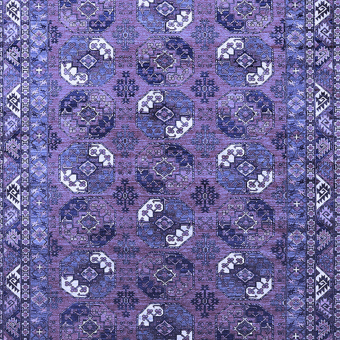 Oriental Blue Industrial Rug, urb1496blu