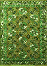 Oriental Green Industrial Rug, urb1496grn