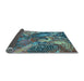 Sideview of Oriental Light Blue Industrial Rug, urb1497lblu