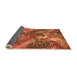 Sideview of Oriental Orange Industrial Rug, urb1497org