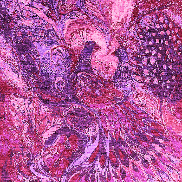 Oriental Pink Industrial Rug, urb1497pnk