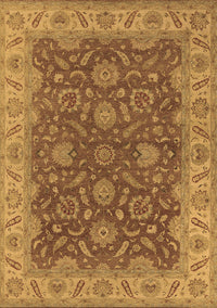 Oriental Brown Industrial Rug, urb1498brn