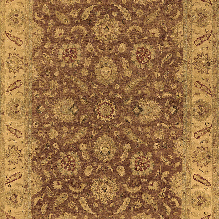 Oriental Brown Industrial Rug, urb1498brn