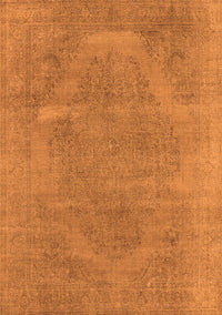 Oriental Orange Industrial Rug, urb1499org