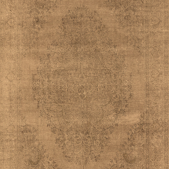 Oriental Brown Industrial Rug, urb1499brn