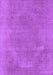 Machine Washable Oriental Purple Industrial Area Rugs, wshurb1499pur