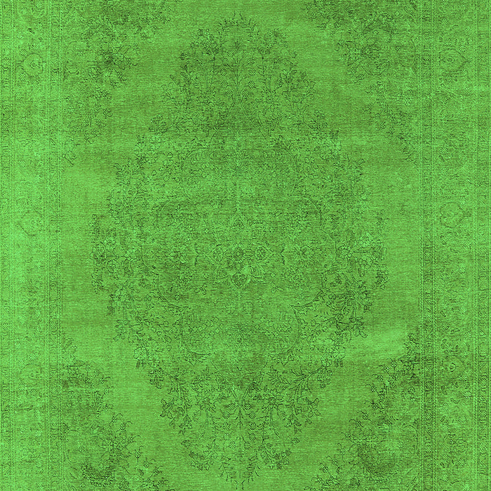 Oriental Green Industrial Rug, urb1499grn