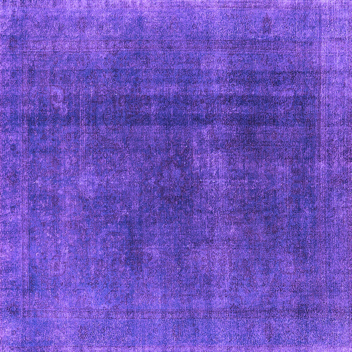 Square Machine Washable Oriental Purple Industrial Area Rugs, wshurb1500pur
