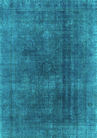 Oriental Turquoise Industrial Rug, urb1500turq