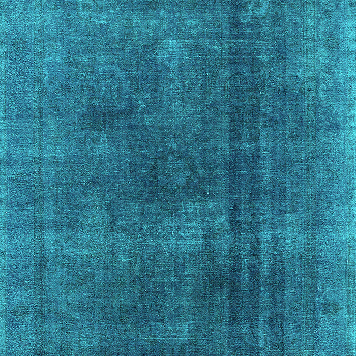Oriental Turquoise Industrial Rug, urb1500turq