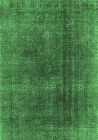 Oriental Emerald Green Industrial Rug, urb1500emgrn