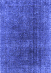 Oriental Blue Industrial Rug, urb1500blu