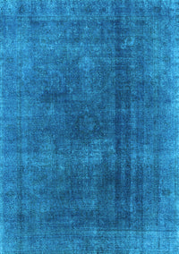 Oriental Light Blue Industrial Rug, urb1500lblu