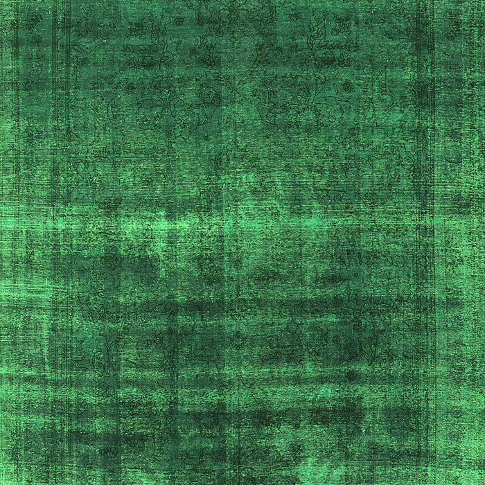 Oriental Green Industrial Rug, urb1501grn