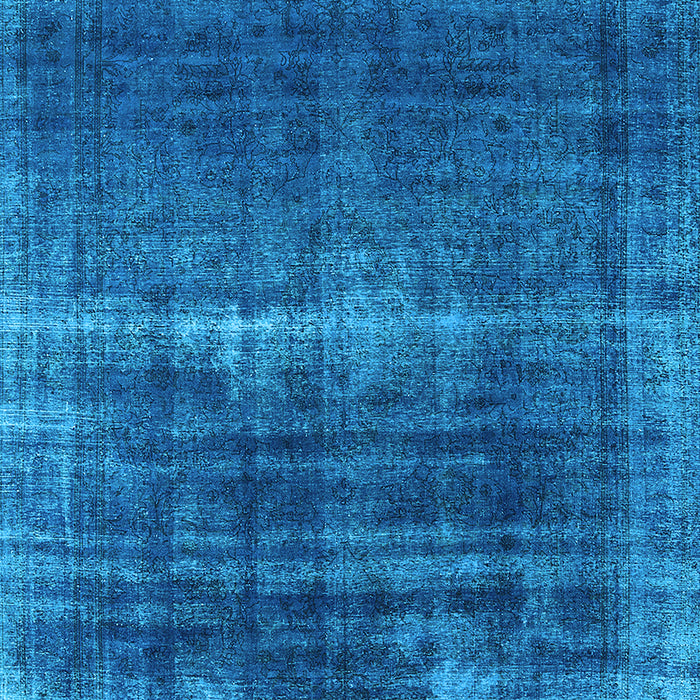 Oriental Light Blue Industrial Rug, urb1501lblu