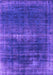 Machine Washable Oriental Purple Industrial Area Rugs, wshurb1501pur