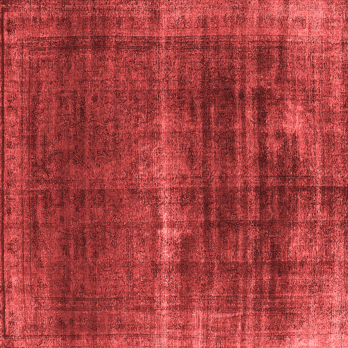 Machine Washable Oriental Red Industrial Rug, wshurb1501red