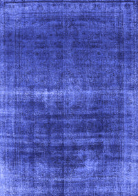 Oriental Blue Industrial Rug, urb1501blu