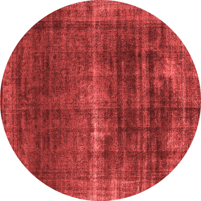 Machine Washable Oriental Red Industrial Rug, wshurb1501red