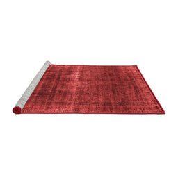 Industrial Red Washable Rugs