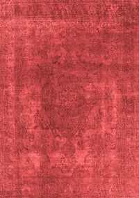 Oriental Red Industrial Rug, urb1502red