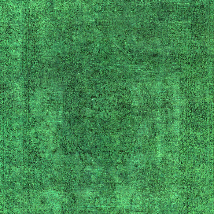 Oriental Green Industrial Rug, urb1502grn