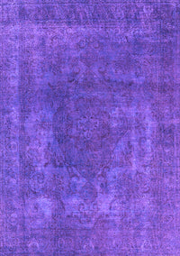 Oriental Purple Industrial Rug, urb1502pur