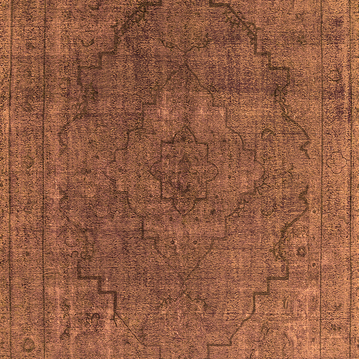 Machine Washable Oriental Orange Industrial Area Rugs, wshurb1503org