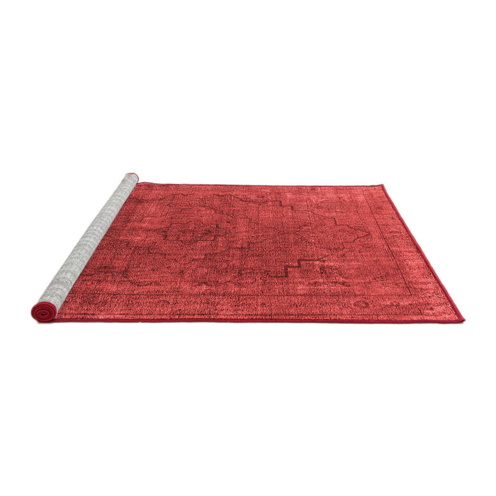 Industrial Red Washable Rugs