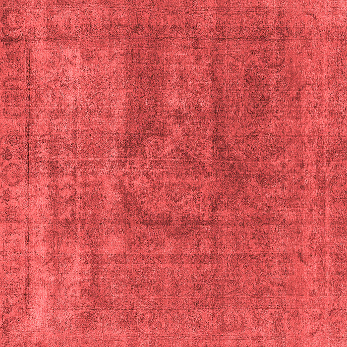 Machine Washable Oriental Red Industrial Rug, wshurb1504red