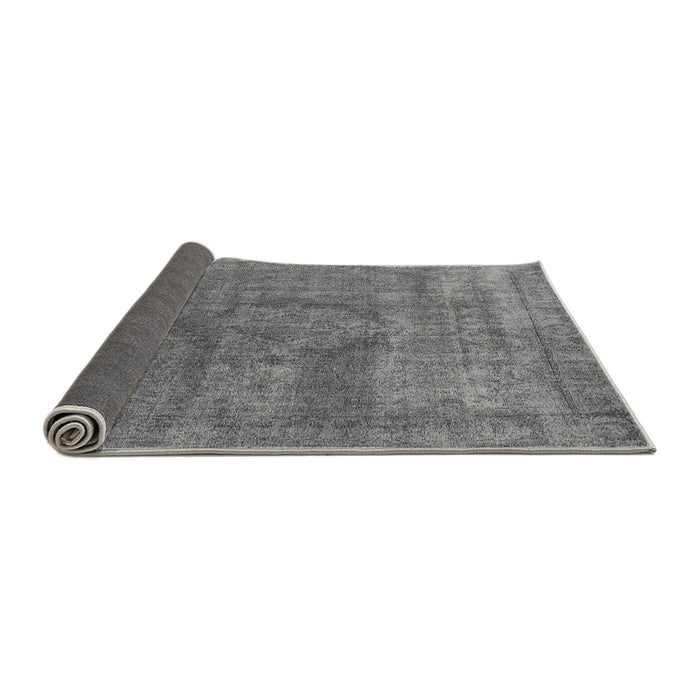 Sideview of Oriental Gray Industrial Rug, urb1504gry
