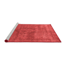 Industrial Red Washable Rugs