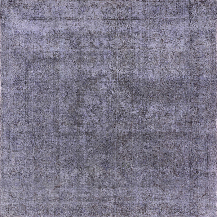 Square Machine Washable Industrial Modern Grape Purple Rug, wshurb1504