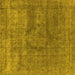 Square Oriental Yellow Industrial Rug, urb1504yw