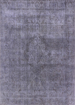 Machine Washable Industrial Modern Grape Purple Rug, wshurb1504