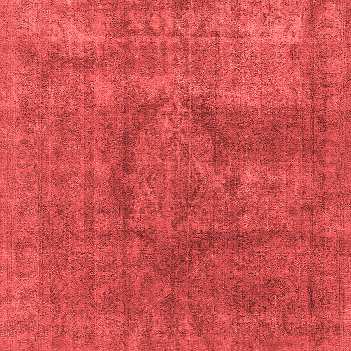 Machine Washable Oriental Red Industrial Rug, wshurb1504red