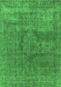 Oriental Green Industrial Rug, urb1504grn